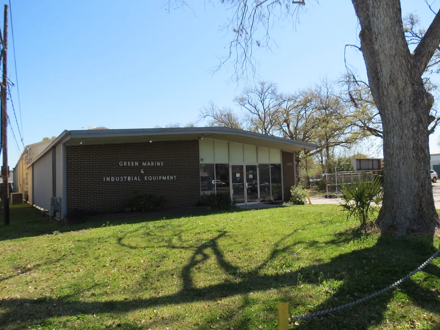 The Green Marine & Industrial Equipment building at 1111 Central Avenue, Metairie